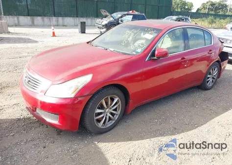 2008 Infiniti G35X from USA, damaged, VIN JNKBV61F48M250733
